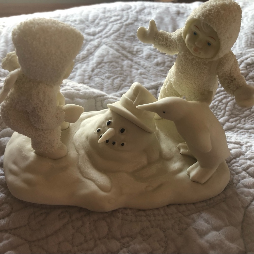 - Department 56 snowbabies “ where did he go “‘retired 2003